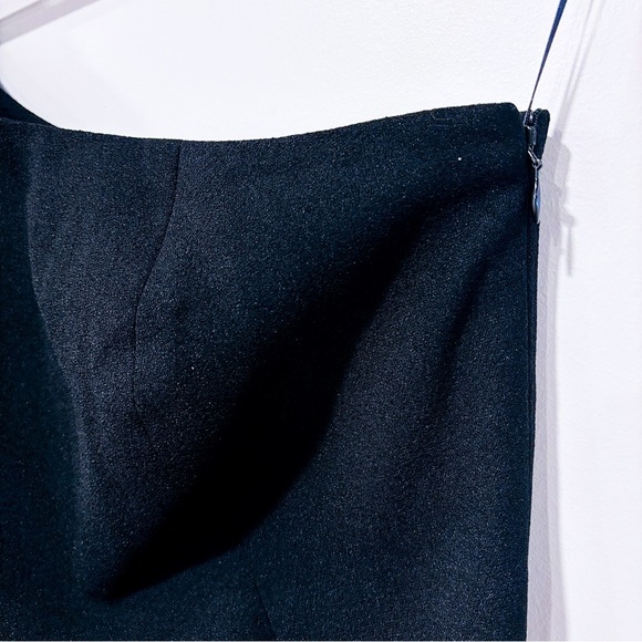 DRESS THE POPULATION Black one shoulder Tiffany dress - Picture 7 of 8